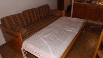 1 slaapkamer, een strijkplank/strijkijzer, wifi