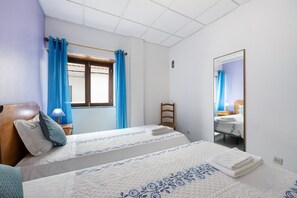 2 habitaciones, tabla de planchar con plancha y wifi gratis 