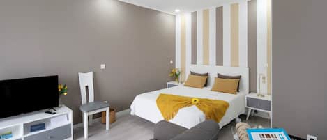 1 Schlafzimmer, kostenloses WLAN, Bettwäsche