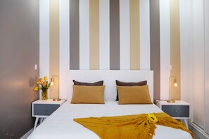 1 quarto, Wi-Fi de cortesia, roupa de cama