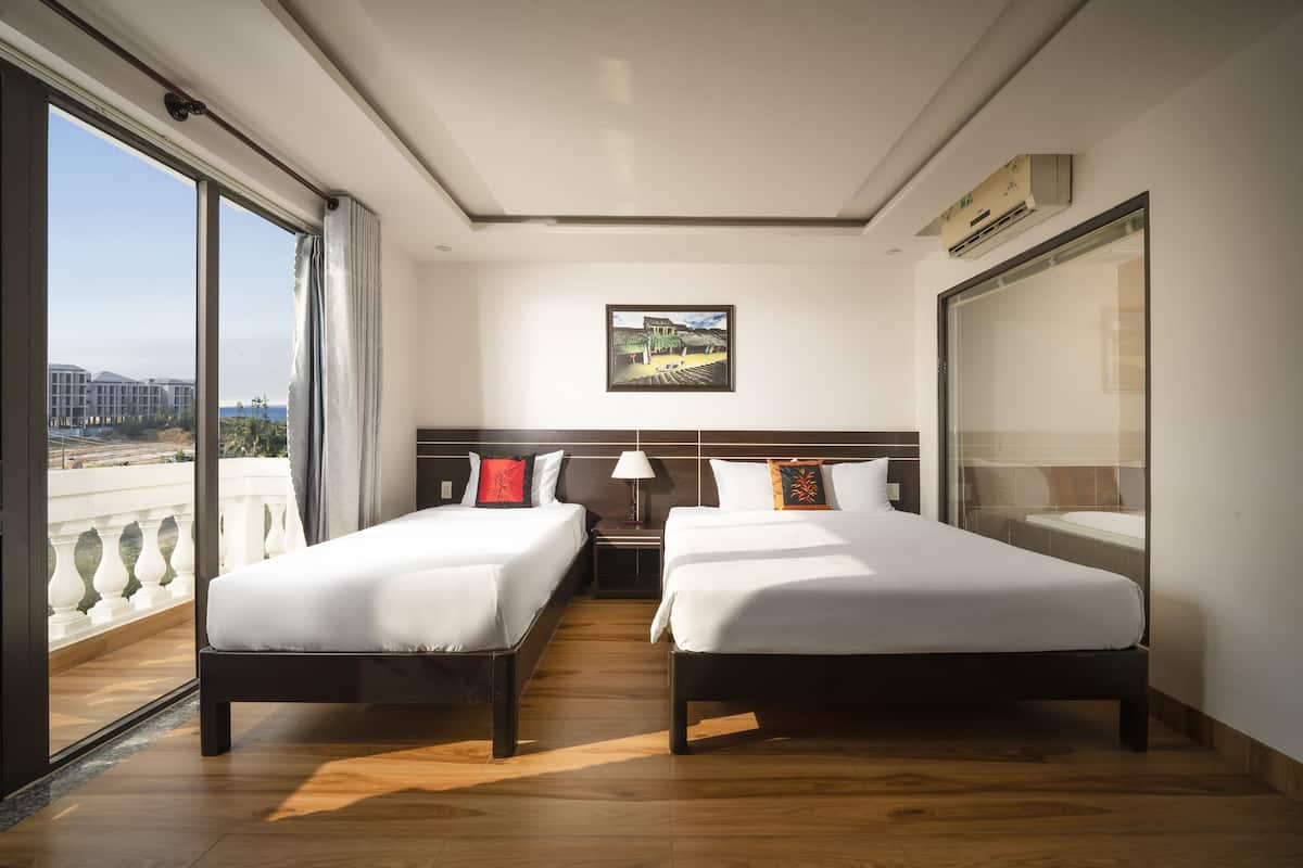 Deluxe Triple Room, Balcony, City View | View from room