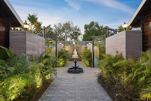 Voorkant van accommodatie