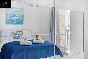 Desk, iron/ironing board, travel crib, free WiFi