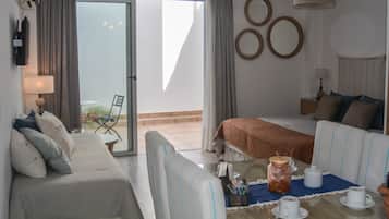 1 habitación, cuna de viaje, wifi gratis y ropa de cama