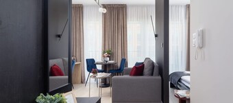 Tasteful Studio | Balcony | Workspace