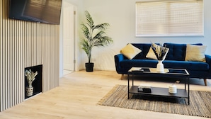 Hus – comfort, 3 soverom, tilgjengelighetstilpasset, hageutsikt | Oppholdsområde