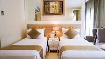 Grand Deluxe Room | Premium bedding, desk, iron/ironing board, free WiFi