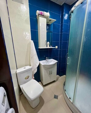 Dusche, Handtücher, Seife