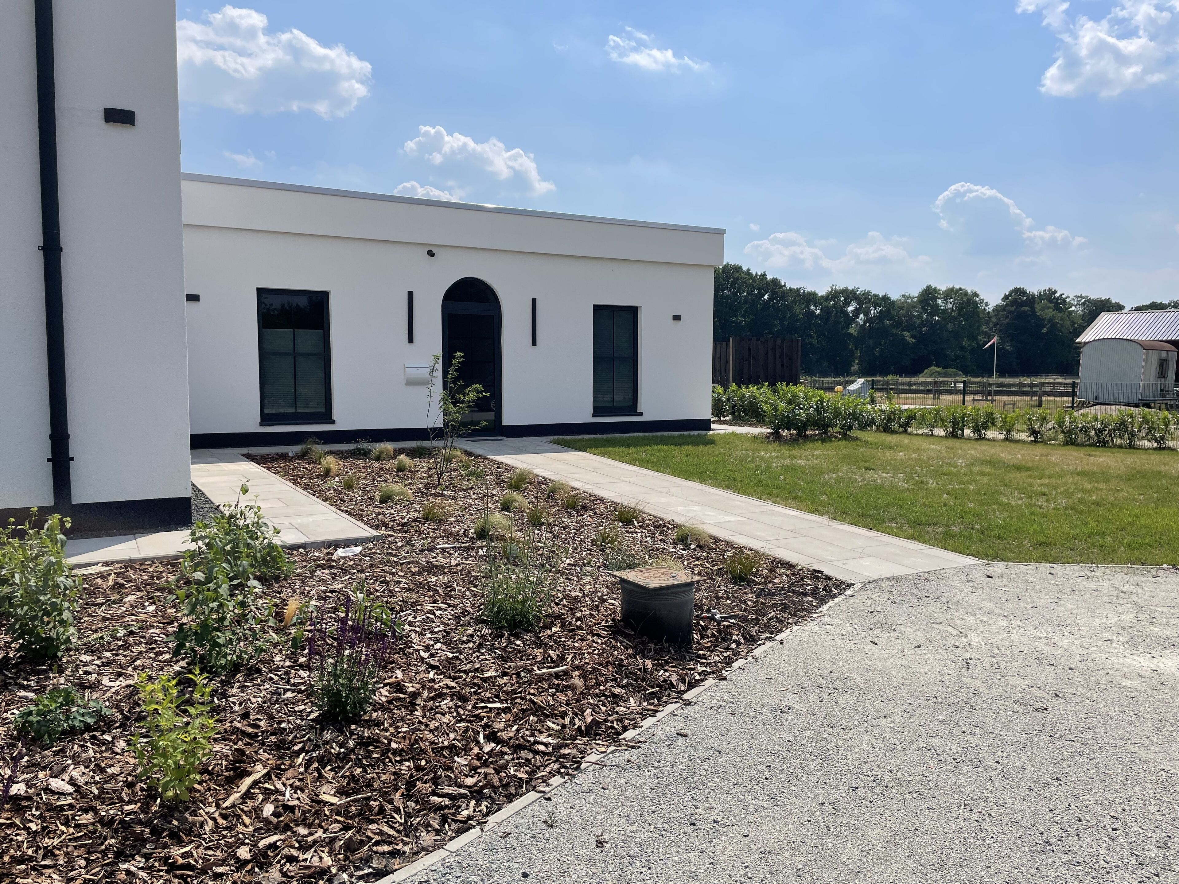 Enceinte de l’hébergement