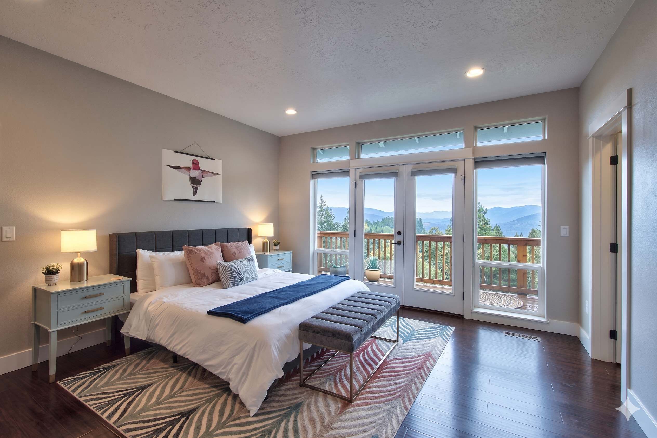 4 habitaciones, tabla de planchar con plancha y wifi gratis 