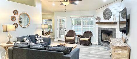 Smart TV, video games, DVD player, table tennis