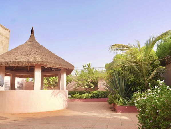Terrace/patio - Appartement Villa Avec Chambres Salon Climatisée (Bamako)
