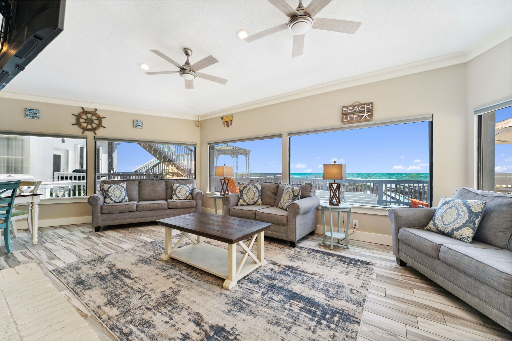 Time On The Beach | Cozy, Beachfront, Great Views!