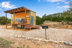 Exterior - Charming Tiny House in Dripping Springs w/ Grill, Fire Pit & Views (Dripping Springs)