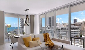 Televisión y oficina 