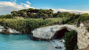 Liegestühle, Strandtücher