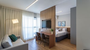 Studio Casal com sofá cama | Allergitestet sengetøy, wi-fi (inkludert) og sengetøy