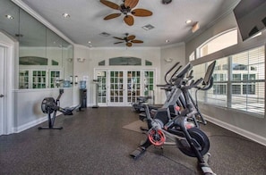 Fitnessbereich