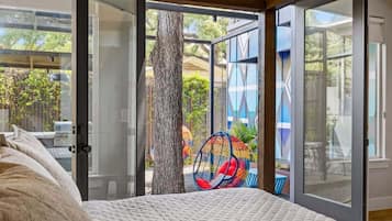 7 habitaciones, tabla de planchar con plancha, cuna de viaje y wifi