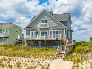 Exterior - Topsail Escape | Ocean Views, Gorgeous Property! (North Topsail Beach)