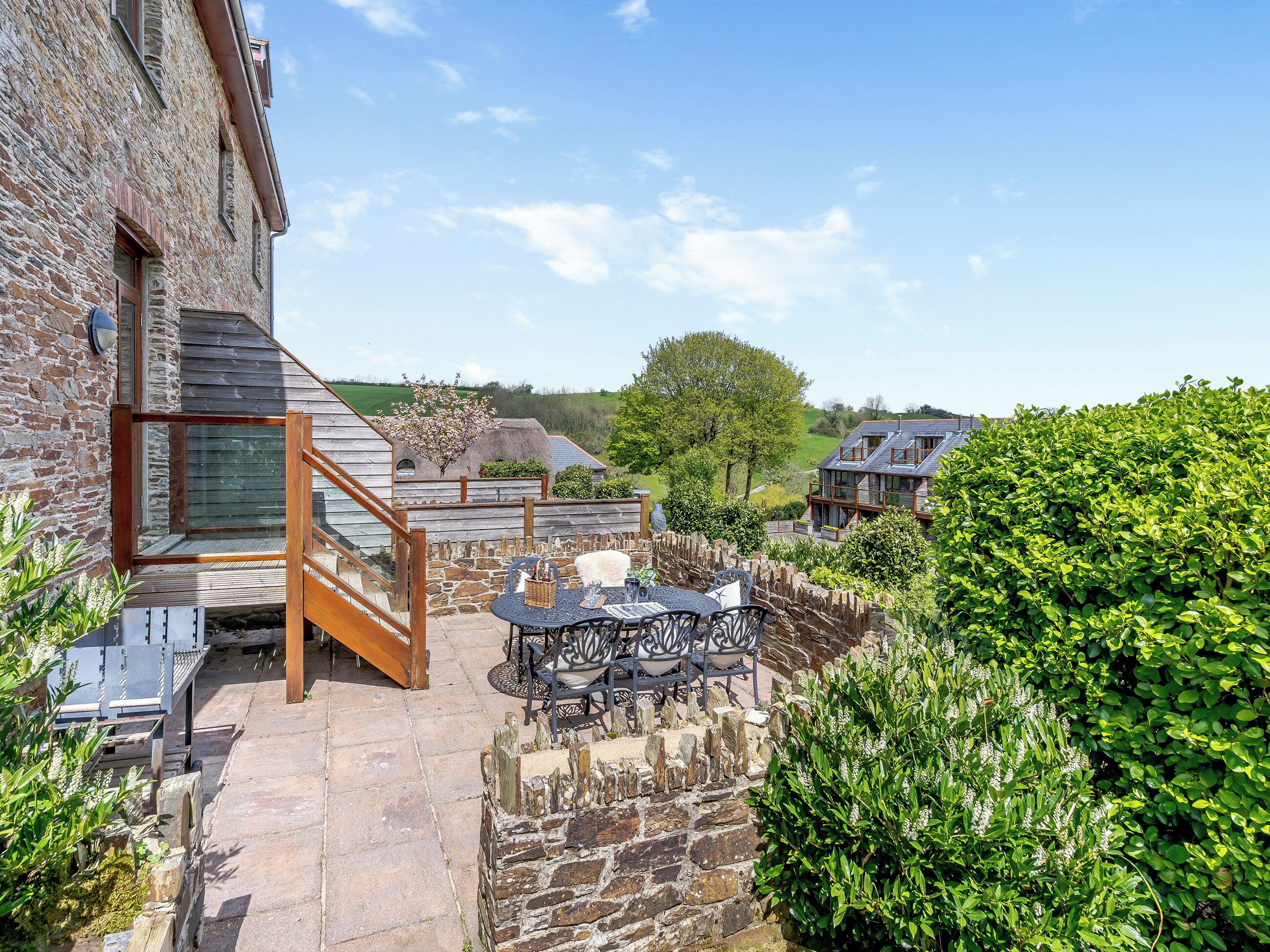 Sitting-out-area | Toffee Apple, Dartmouth
