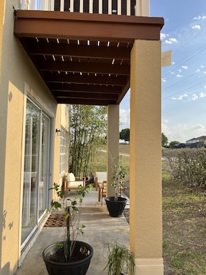 Terrace/patio - Family home near Orlando attractions. (Davenport)