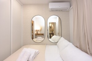 1 室のベッドルーム、アイロン / アイロン台、WiFi (無料)