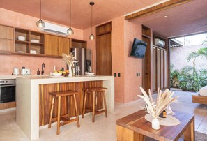 Private kitchen - Luxury Villa in Tulum -3 Bedrooms + 2Private Pools (Tulum)