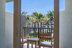 55-inch LCD TV with cable channels, Netflix, pay movies