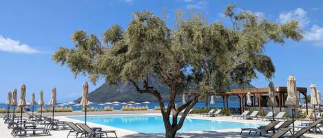 Seasonal outdoor pool