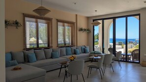 Sittområde i lobbyn