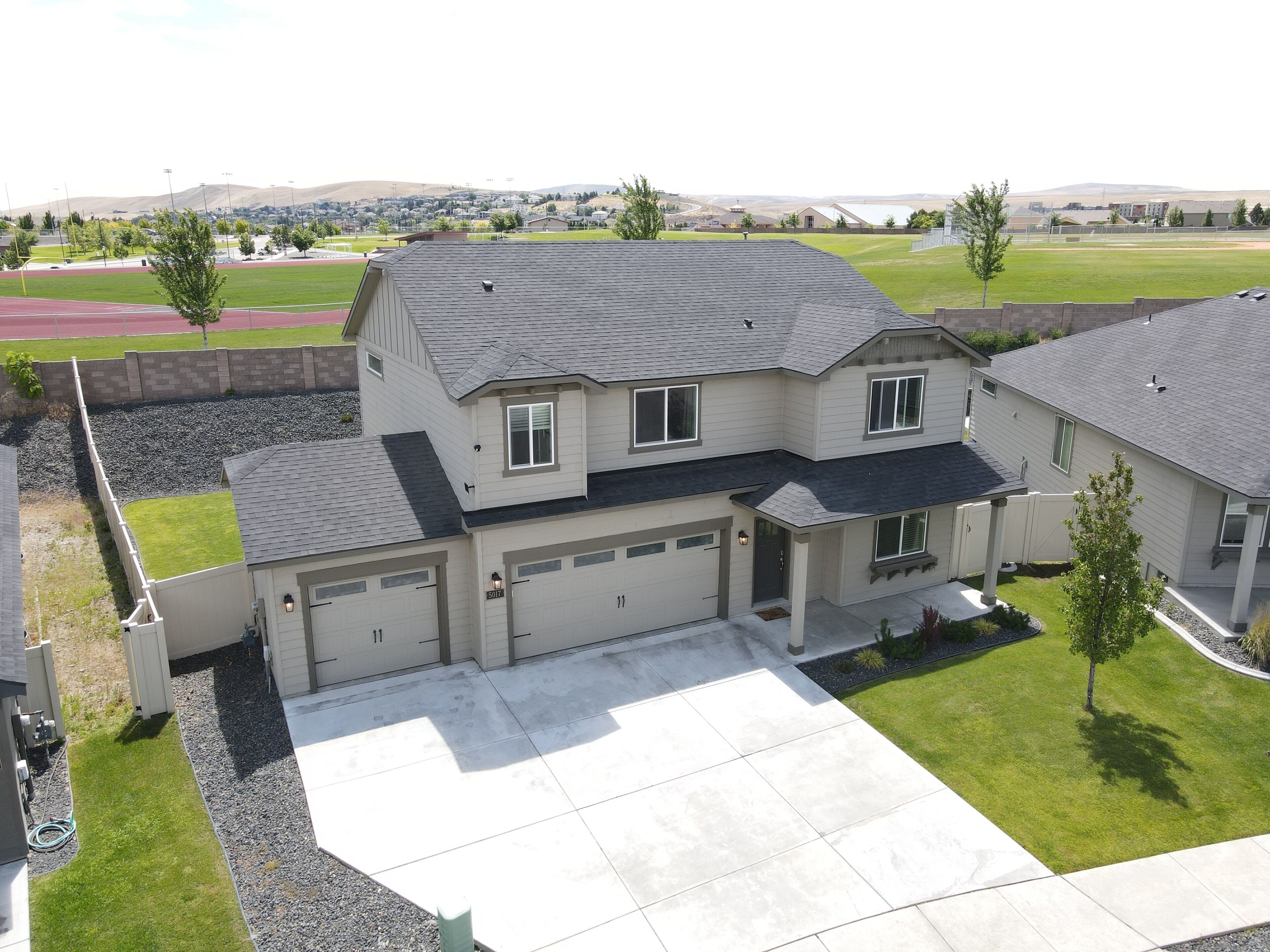 Modern Home close to it all! With Generous backyard & Fire Pit