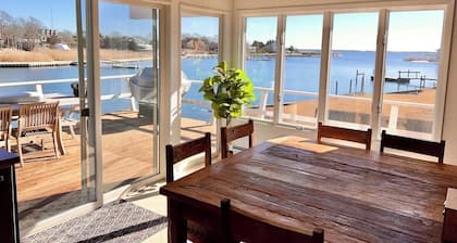 Waterfront in the Hamptons · Waterfront Home | Sleeps 10 | Private Water Access