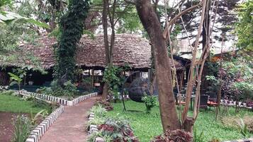 Voorkant van accommodatie