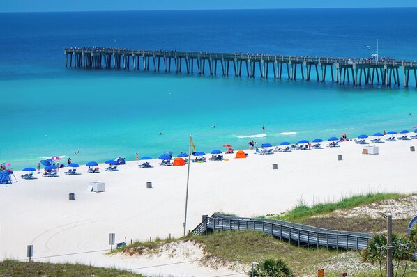 Am Strand, Liegestühle