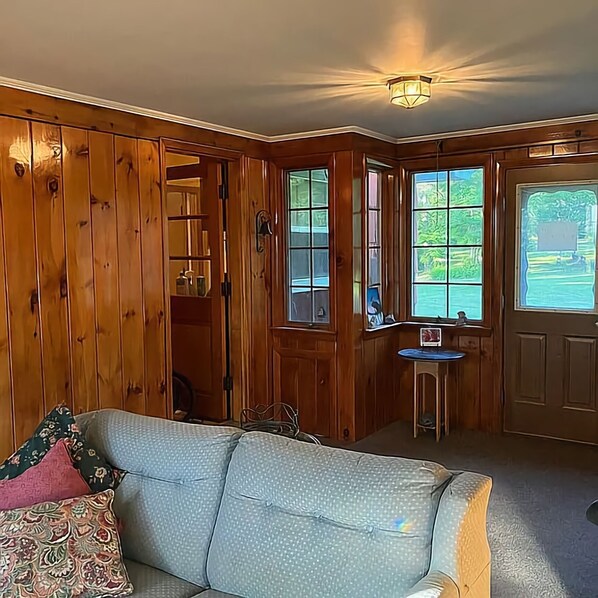 Televisor, llar de foc i llibres