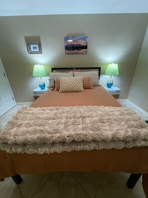 1 bedroom, iron/ironing board, free WiFi, bed sheets