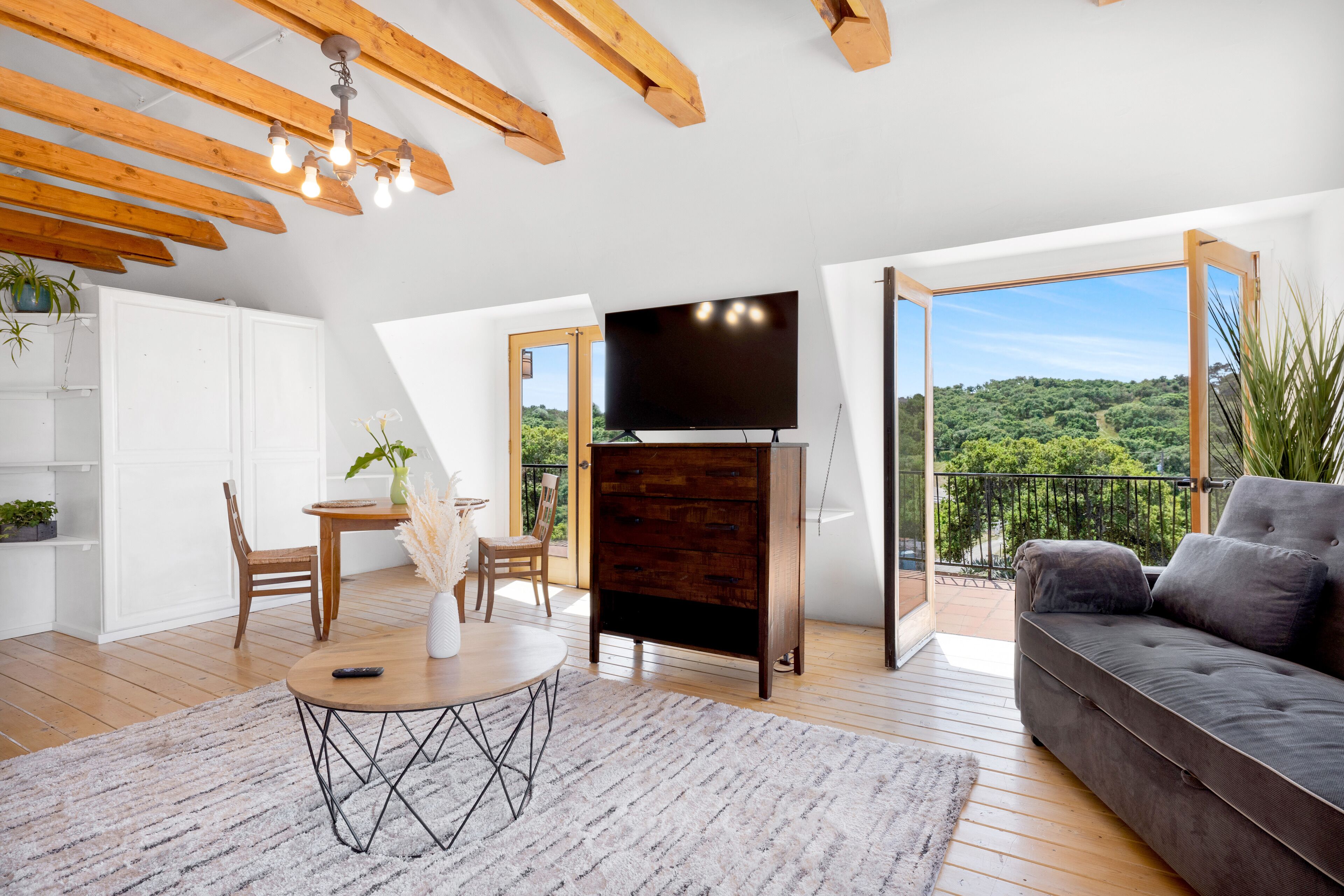 Farm stay with hot tub