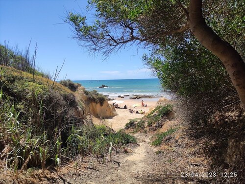 Beach 300m Away! Family Apartment with Sea View and Pool!