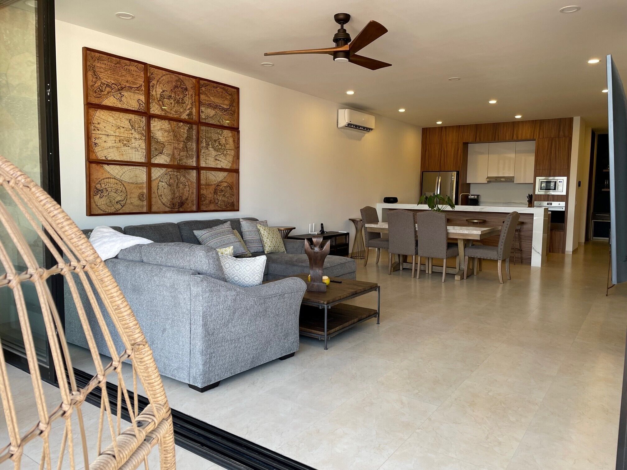 Luxury condo in prestigious Pedregal community with private beach.  