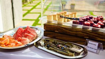 Petit déjeuner continental compris tous les jours