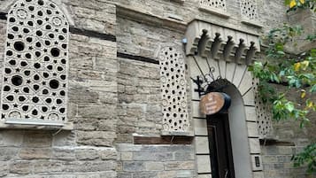 Façade de l’hébergement