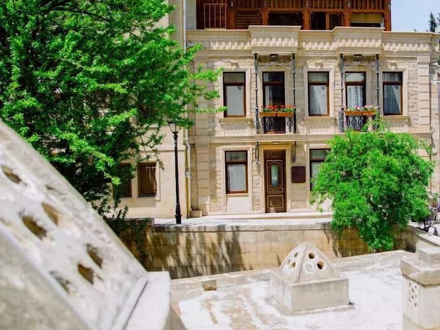 Façade de l’hébergement