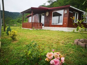 Fassade der Unterkunft