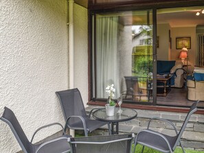 Outdoor dining - Christabels Hideaway (Storrs, near Bowness-on-Windermere)