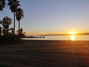 Ligstoelen, strandlakens