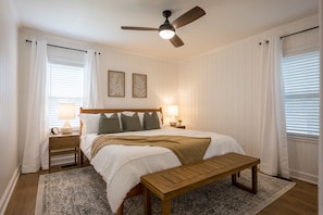 2 chambres, fer et planche à repasser, lit parapluie, Wi-Fi gratuit