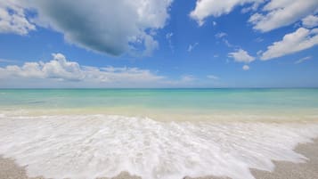 Sun loungers, beach towels