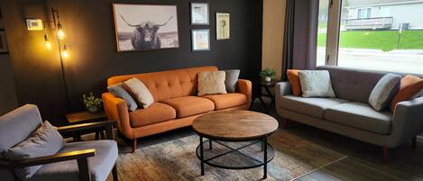 Smart TV, table football, ping pong