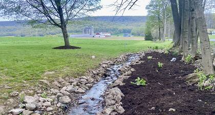 Country Getaway, 2- bedroom, Jacuzzi, fire ring